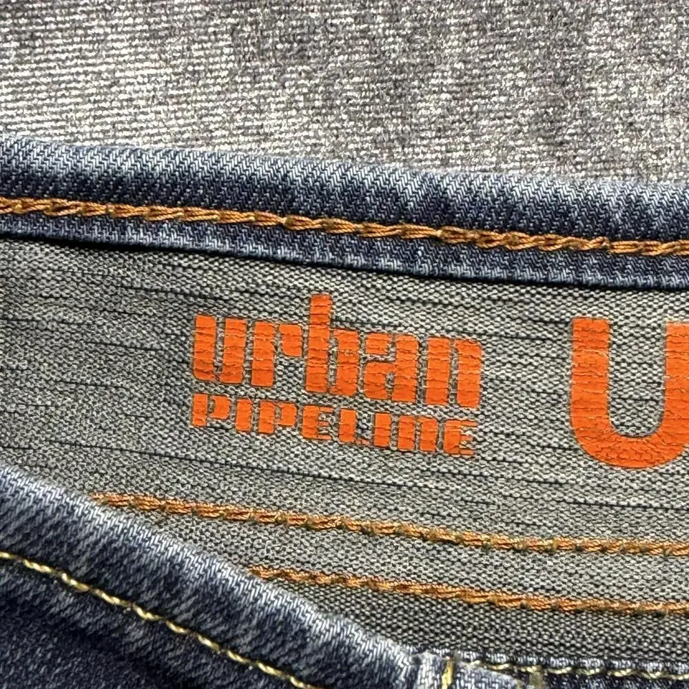 Urban Pipeline UltraFlex Jeans Mens 32x34 Blue Medium Wash Straight Denim Pants